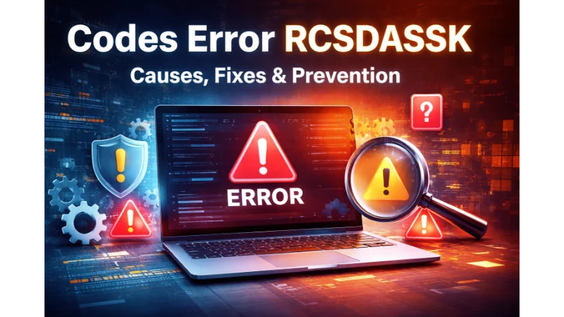Codes Error RCSDASSK: Complete Guide to Causes, Fixes, and Prevention